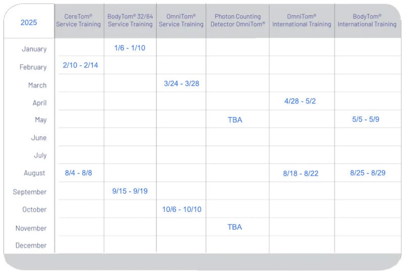 Neuro Website 2025 Calendar